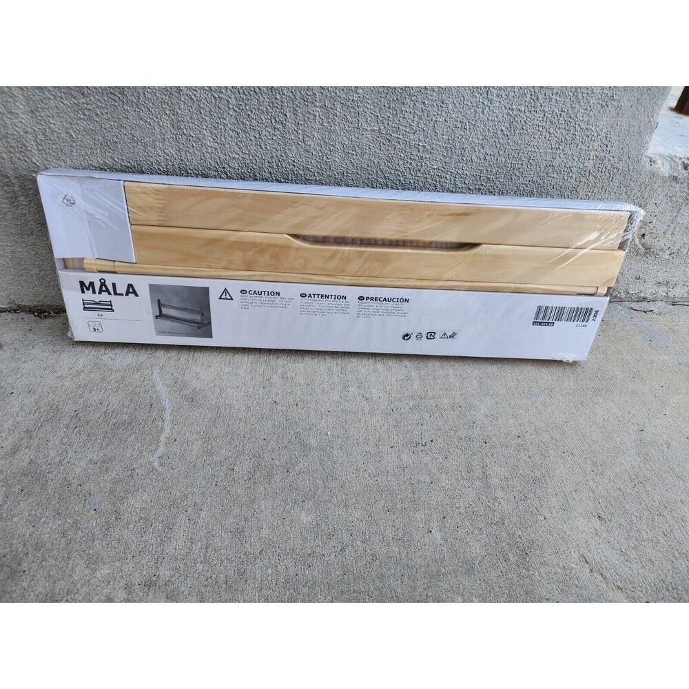 New IKEA MALA Wooden 18" Drawing Paper Roll Dispenser 10149350 Kid Crafts 3+